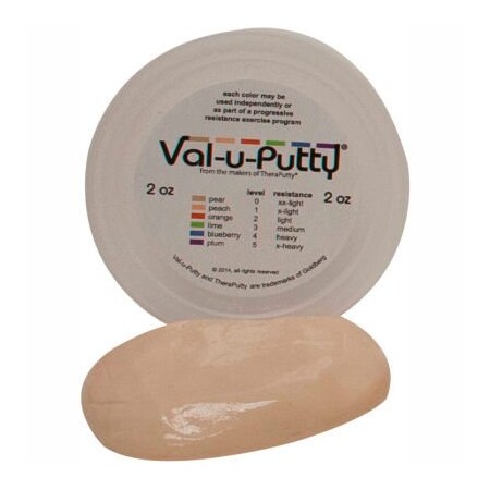 Fabrication Enterprises Val-u-Putty Exercise Putty, Pear, XX-Soft, 2 Ounce 730760
